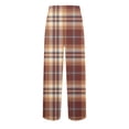 thumbnail image 5 of HAiming Men's Pajama Pants Plaid Sleep Lounge Pants Plus Size Lightweight Pjs Bottoms with Pockets Drawstring, 5 of 5