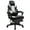White, variant on Walsunny Ergonomic Gaming Chair with Adjustable Footrest and Massage Leather Game Chair large gaming chair with Headrest and Lumbar Support for Adults, White