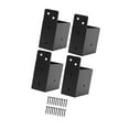 thumbnail image 4 of Elodie 4 Pieces Pergola Brackets Deck Railing Brackets for 2x4 Posts Sunroom Gazebo, 4 of 8