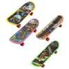 THZY Mini 4 Pack Finger Board Tech Deck Truck Skateboard Toy Gift Kids Children Gift 95mm