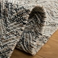 thumbnail image 5 of SAFAVIEH Kilim Torma Zig Zag Wool Area Rug, Beige/Black, 8' x 10', 5 of 8