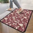 thumbnail image 4 of Colorful Christmas Striped Pattern Door Rugs,Washable Non Slip Door Mats Indoor,Decorative Door Mats,Entry Mat Indoor for Entrance,Bedroom,Kitchen,Bathroom,30"x17", 4 of 6
