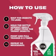 STEM Kills Indoor & Outdoor Ants, Roaches & Spider Killer Bug Spray, 17 oz