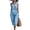 BQR43-Blue, variant on Womens Lounge Cotton Linen Two Piece Outfits Spring Summer Oversized Sleeveless Tops And Wide Leg Capris Suits Sets Black L