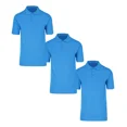 thumbnail image 1 of Playeras Hombre Tipo Polo Pack 3 Pz Moda Casual Manga Corta, 1 of 6