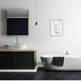 thumbnail image 2 of Stupell Industries Till It's Gone Bathroom Phrase Graphic Art Gray Framed Art Print Wall Art, Design by Natalie Carpentieri, 2 of 8