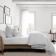 thumbnail image 4 of Classic Waffle White Comforter Set Full, 4 of 5