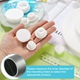 thumbnail image 4 of 2Pcs Silicone Hole Plug, Waterproof Round Rubber Stoppers Bottle Seal Plugs Tube Pipe End Caps for 72mm/2.83" Hole for for Bathtub Bottle, White, 4 of 6
