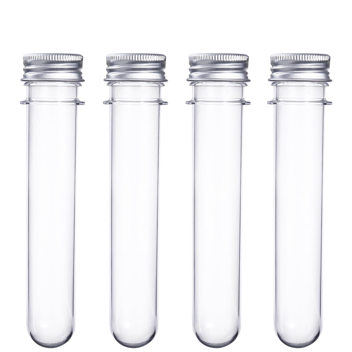 YSNOOWE Clear Plastic Test Tubes 28Pcs Ergonomic Design for Handmade Goods