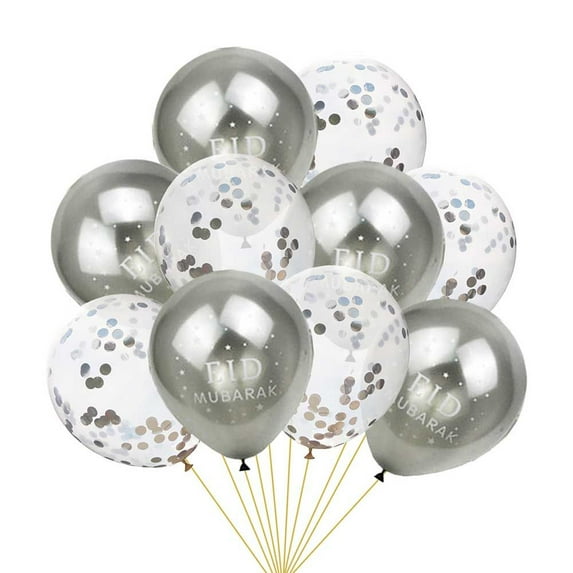 Wedding Decoration Romantic Ramadan Muslim Latex Balloons Islamic Festival Air Balloon Eid Mubarak 6