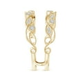 thumbnail image 3 of ANGARA Natural 0.11 Ct. Diamond Fashion Ring in 14K Yellow Gold for Women (Ring Size: 3.5), 3 of 11