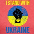 thumbnail image 3 of CafePress - Support Ukraine I Stand With Ukraine P T Shirt - Womens Tri-blend T-Shirt, 3 of 4
