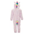 thumbnail image 3 of Funstuff Newborn Baby Girls Fleece Zip Up Cosplay Fur Costume Coverall 3D nose Woobie Tail Newborn, 3 of 5