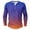 Purple, variant on Dagegui Mens Gradient Print Henley Shirt Fashion Button Long Sleeve T Shirts Soft Comfy Slim Tees Lightweight Tees Casual Tops Today Sales Green,L