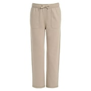 Boys 4-20 Chaps Adaptive Knit Pants Beige Khaki