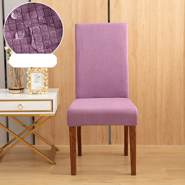 Funda elástica para sillas de comedor | Funda elástica para sillas de madera y metal | Protege contra derrames y el desgaste diario | Tejido suave