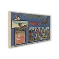 thumbnail image 2 of Trademark Fine Art 'Post Card 8' Canvas Art by Lantern Press, 2 of 3
