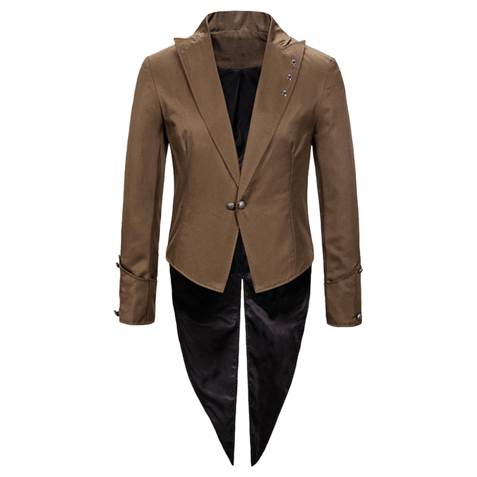 Pgeraug for men Leisure Retro Slim Collar Single Performance Suit