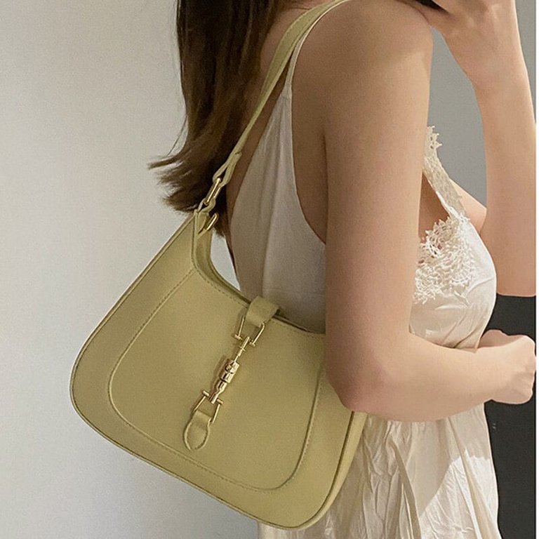 2021 Summer Fashion Small Shoulder Bag Chain Strap Handbags For Women  Designer Underarm Bag Pu Leather Female Hand Bags