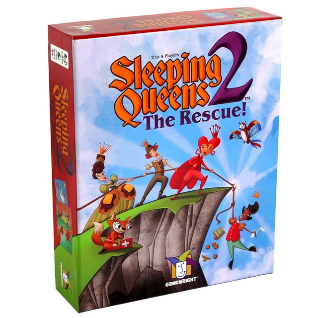 The Rescue Sleeping Queens 2 - Jeu de Cartes Stratégique pour Fête de Famille