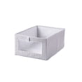 thumbnail image 1 of Yuarrent Caja de almacenamiento Contenedores de tienda de ahorro de espacio Cajas domésticas de gran capacidad Manta Zapato Juguetes Edredones Almacenamiento y organización del hogar Blanco 2, 1 of 6