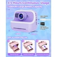 thumbnail image 6 of Kids Camera Instant Print Toys for Girls Age 5-12, 1080P Instant Camera for Kids with Dual Camera Print Selfie Photos, Christmas Birthday Gifts for Girls -32GB Purple, 6 of 8
