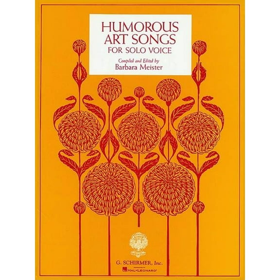 Humorous Art Songs: Voice and Piano (Paperback) by Hal Leonard Corp (Creator), B Meister