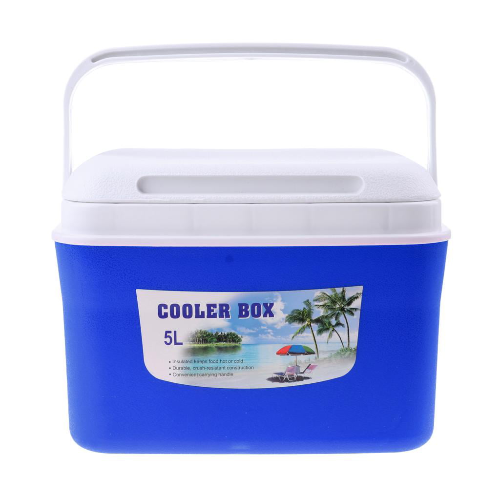 5L 13L Outdoor Camping Hiking Drinks Food Cooler Ice Chest Box with Handle 