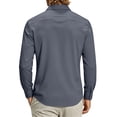 thumbnail image 5 of Men's Dress Shirts Long Sleeve Business Casual Button Down Shirts Regular Fit Formal Shirts, 5 of 5