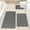A/Dark Gray, variant on FAMTKT 3 Piece Bathroom Rug Set Includes Bath Rug, Contour Mat and Toilet Lid Cover Super Soft Non Slip Bathtub Carpet and Absorbent Bathroom Rugs Plush Bath Mat for Bathroom, Black