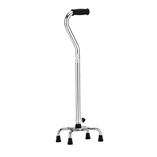 NOVA Heavy Duty Quad Cane, 500 lb. Weight Capacity Four Legged Walking