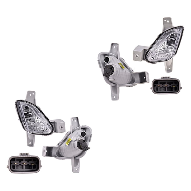Par de Cuartos DEPO Sonata 2015 A 2017 Hyundai C/Luz Día Izquierdo 3012599696473520 Derecho 3012599689473519