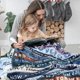 thumbnail image 2 of LHSHID to My Wife Gifts Blanket Anniversary Blanket You are My Life Letter Printed Flannel Blanket Warm Cozy Fuzzy Throw Blanket for Bedding Sofa and Travel 40x50in, 2 of 5