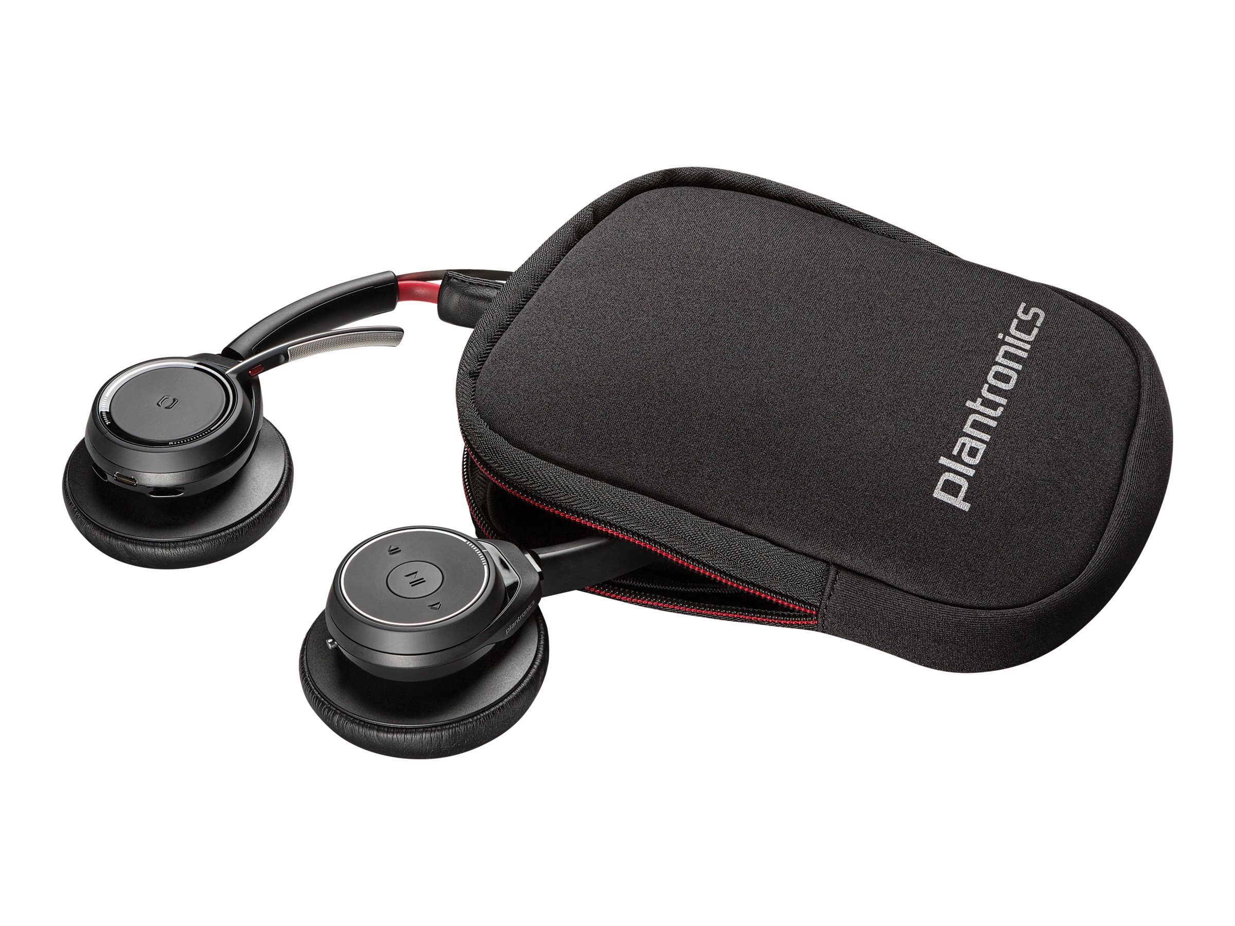 Plantronics Voyager Focus UC no stand Stereo Bluetooth headset with Active Noise Canceling (ANC) - image 4 of 10
