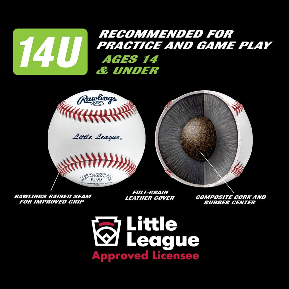 Rawlings 14U Little League Baseballs