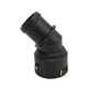 thumbnail image 2 of 1J0122291, Conector De Manguera De Radiador De Alta Precisión Curvado De Plástico ABS Resistente Reemplazo Negro Para S3 TT A3 1999-2003 Para Coche ANGGREK Coolant Hose Connector, 2 of 8