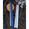 thumbnail image 2 of Taper Candles Viyffo Blue, 25 cm, juego de 12 unidades para bodas, sin perfume, 2 of 8