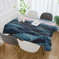 thumbnail image 2 of Yayeee Tablecloths for Rectangular Tables 60 x 120 inch Party Table Cover, Ocean Waves, 2 of 6