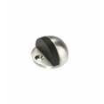 thumbnail image 1 of Door Stopper Brass DS 01 – Solid Sand Cast Brass Floor Mounted Door Stop with Satin Nickel Finish, 1 of 1