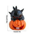 thumbnail image 3 of Suncoda Pumpkin Lights Halloween indoor decor, 1pc Halloween Light up Halloween Pumpkin Lantern Decorations with LED Light for Indoor Outdoor Tabletop Decorations Props, 3 of 6