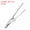 Silver 11.2 Inch, variant on Uxcell 3 Pcs Korean and Japanese BBQ Tongs 10 Inch Barbecue Tongs 430 Stainless Steel Self-Standing Grill Tongs for Grill/Salad/Camping