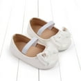 thumbnail image 5 of Aayomet Toddler Kids Plush Girls First Walking Leisure Shoes Open Toe Leisure Shoes Baby Size 3 Sandals,White 3.5, 5 of 5