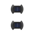 thumbnail image 1 of Advancent Lámpara de pared LED Solar montado impermeable Shell luz interior exterior decoración escaleras paisaje iluminación luz cálida Type2 NO2, 1 of 6