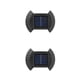 thumbnail image 1 of Advancent Lámpara de pared LED Solar montado impermeable Shell luz interior exterior decoración escaleras paisaje iluminación luz cálida Type2 NO2, 1 of 6