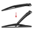 thumbnail image 2 of Unique Bargains Black Rear Windshield Wiper Blade Arm Set 275mm 11 Inch for Mercedes Benz Smart Fortwo 07-14, 2 of 5