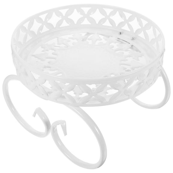 FRCOLOR  Outdoor Plant Stand Holder Stands for Pots Flower Riser White