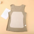 thumbnail image 6 of Sleeveless Fleece Thermal Top for Women - Cold Weather Warm Undershirt, Practical Base Layer & Thermal Underwear Tank Brown XXL, 6 of 9