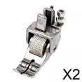thumbnail image 1 of Prensatelas,Prensatelas para máquinas de coser industriales Cama plana,Pie guía ajustable para pespuntes acolchados,Prensatelas para cremalleras estrechas con borde decorativo,Piezas de, 1 of 8