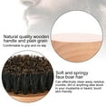 thumbnail image 1 of Cepillo para dar forma a la Limpieza de la Barba Conde Madera, Pelo de Jabalí Sintético, Removedor de Enredos de Nudos Rizados, Promueve La Producció de Aceite Paraite, 1 of 7
