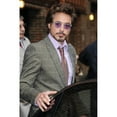thumbnail image 2 of Robert Downey Jr. Visits 'Late Show With David Letterman' Out And About For Celebrity Candids - Wednesday New York, 2 of 2